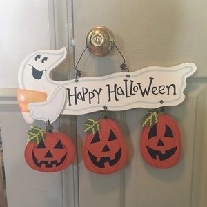 Happy Halloween Hanging Sign